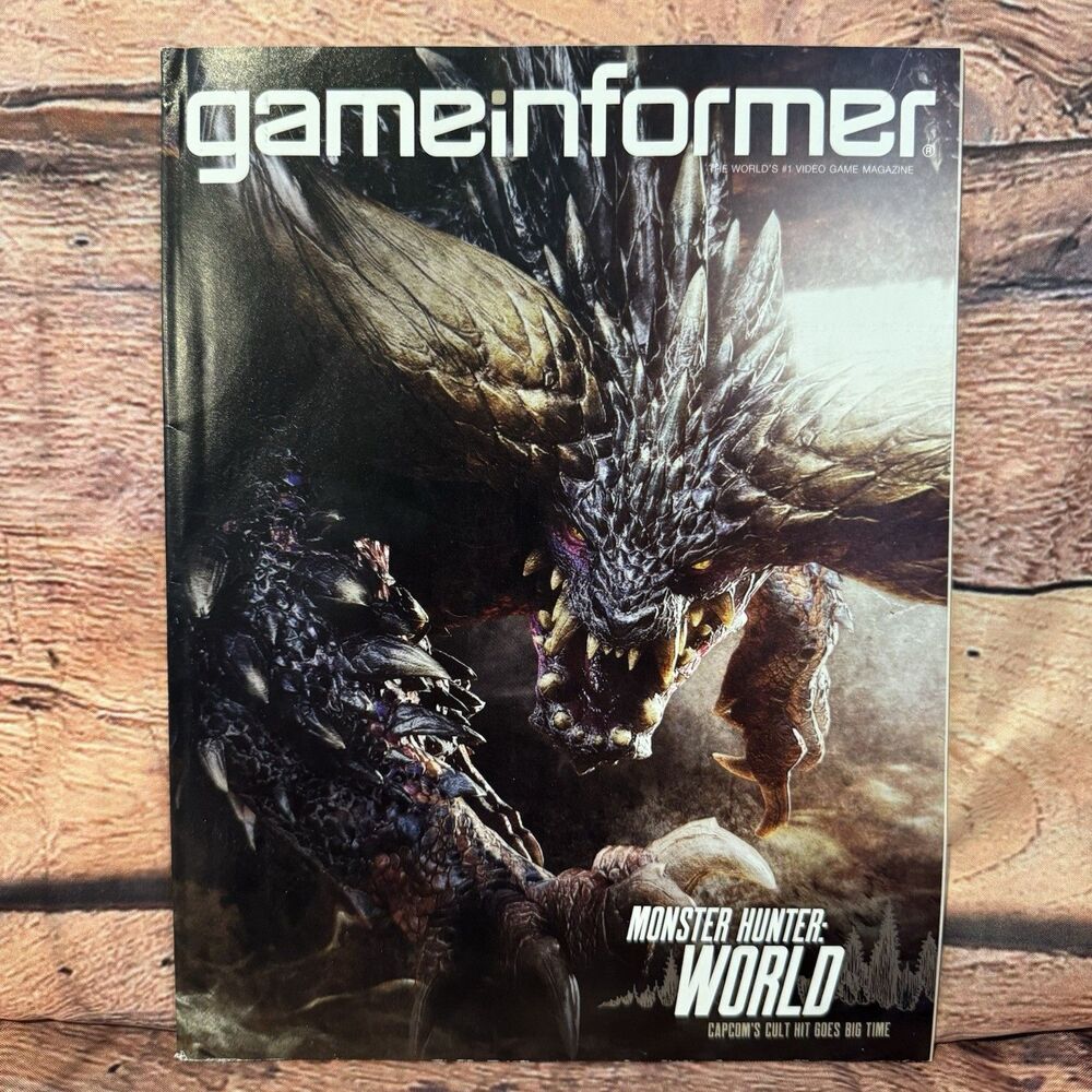 Game Informer Issue 296 December 2017 Monster Hunter World Cover Capcom